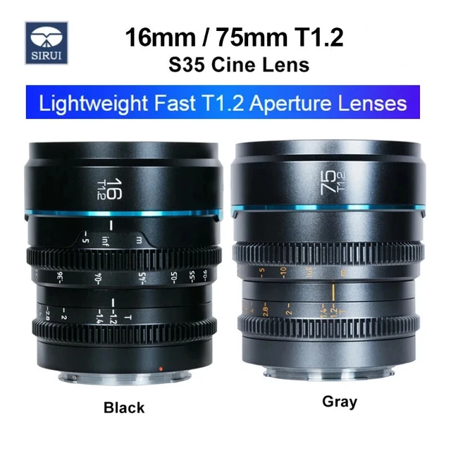 Jual cine lens Harga Terbaik & Termurah Agustus 2024 | Shopee Indonesia | SIRUI Night Walker 24/35/55mm T1.2 Sony | ビデオカメラ | キヤノン