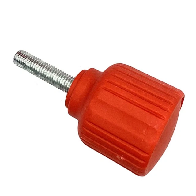 Maniglia di regolazione motosega regolazione maniglia plastica M10x38 mm rossa
