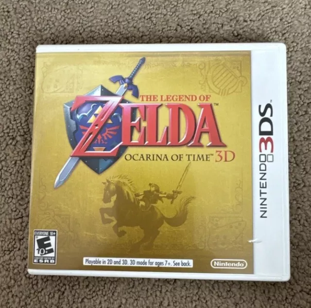 The Legend of Zelda: Ocarina of Time 3D (Nintendo 3DS, 2011) CIB