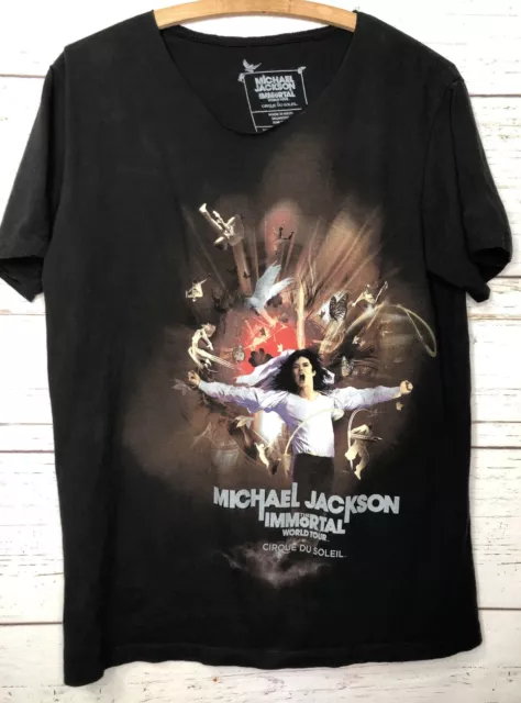 Michael Jackson Immortal World Tour L Large Shirt Cirque Du Soleil