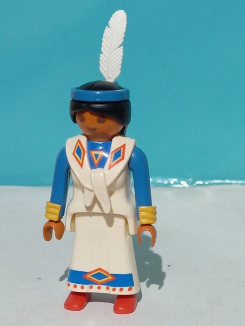 Figurine Playmobil Enfant Indien De L'Ouest - Amérindien Western Village, Occasion