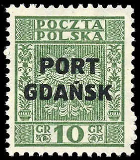 Polen Ausg. Port Gdansk Nr. 27 ** (1720012040)