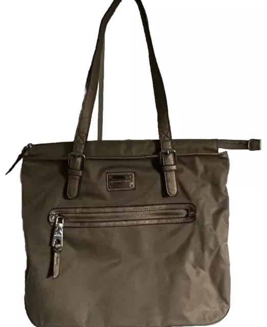 Golden Brown Dana Buchman Purse, Tote- Shoulder Bag, Carry All Stylish Fashion