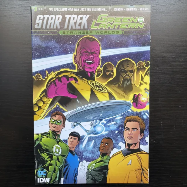 Star Trek Green Lantern Stranger Worlds #1 IDW DC Comic 1st Print 2016 M/NM