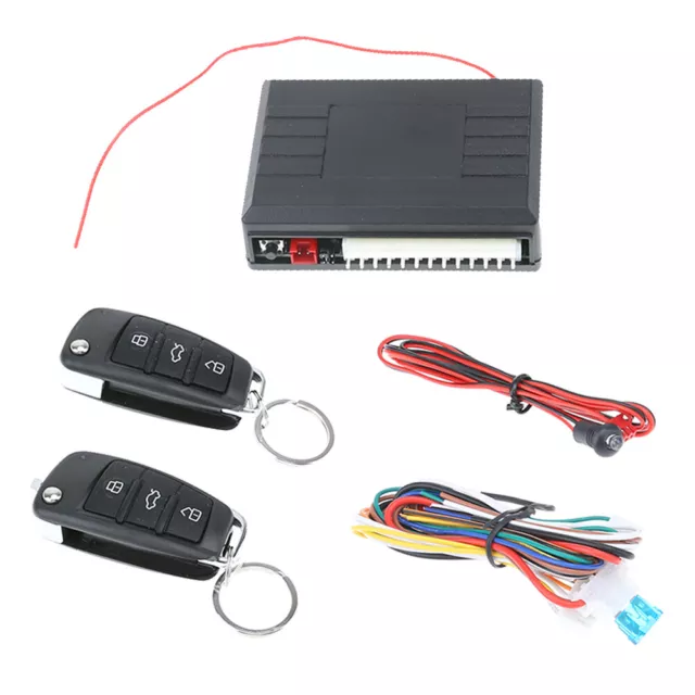 Car Alarm Auto Remote Control Central Locking Door Kit Keyless Entry System 2