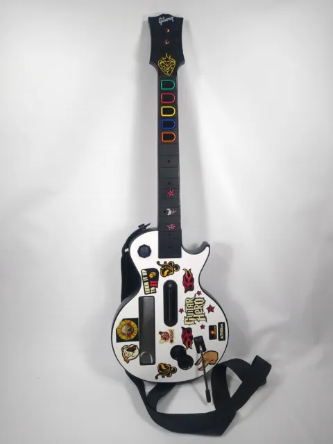 Nintendo Wii Guitar Hero Gibson Les Paul Guitar MISSING BATTERY COVER 95125.805