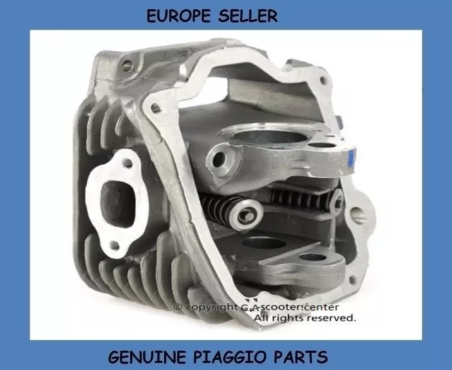 82777R Cylinder Head Assembly Genuine - Piaggio Fly 125 4T ZAPM42100 LBMM57100 2