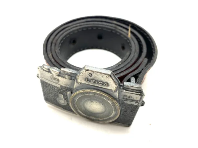 Hebilla de cinturón Leica R3 con cinturón