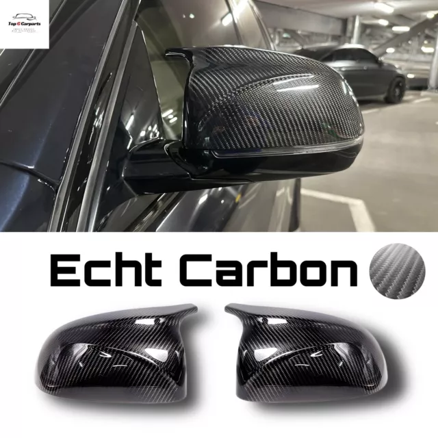 Spiegelkappen Sport echt Carbon passend für BMW X3 G01 X4 G02 X5 G05 X6 ab 2018