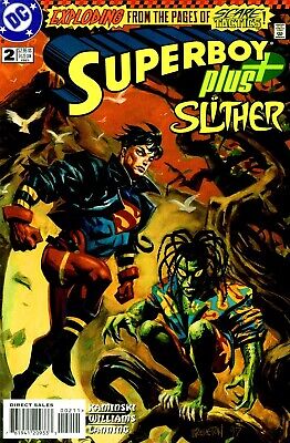 Anthony Williams 1997 Superboy, Slither Original Art!  Free Shipping! 3