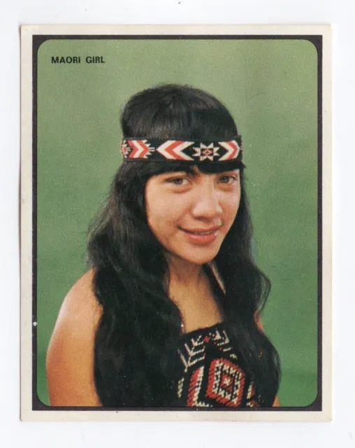 Sanitarium NZ. The Maori Way of Life. #25 Maori Girl