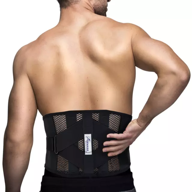 Lendenwirbelsäule unterer Rücken Stützgürtel Halterung für Schmerzlinderung und Haltungskorrektur