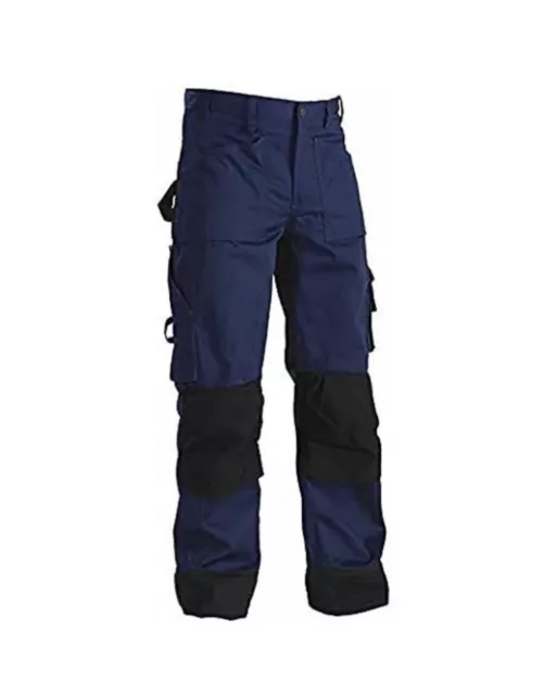 BLAKLÄDER 1523 Herren Arbeitshose Bundhose Gr.52 blau