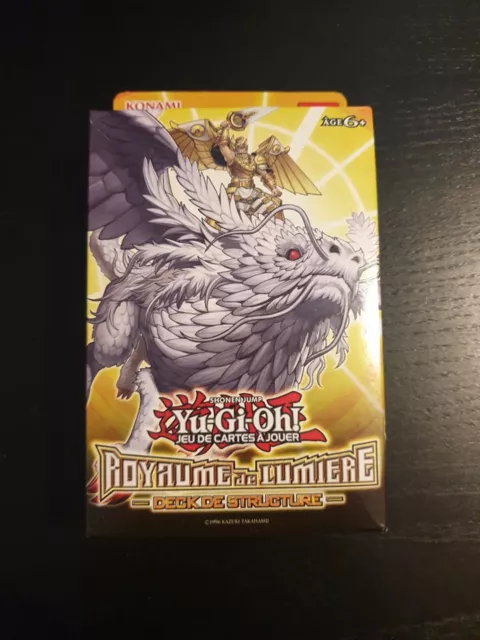 Yugioh Structure Deck: Royaume de Lumière / Realm of Light French SCELLED NEUF