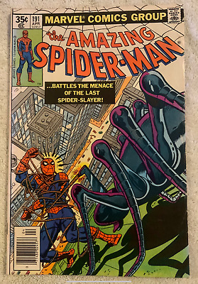 The Amazing Spider-Man #191 Marvel 1979 Newsstand - Spider Slayer Appearance