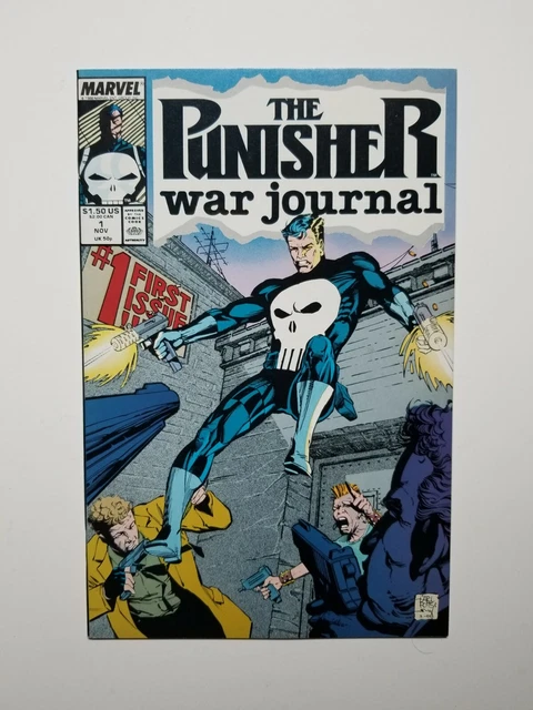 Punisher War Journal 1 Marvel Comic Carl Potts Jim Lee Scott Willian 1988