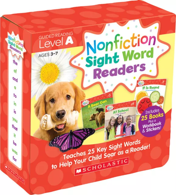 Nonfiction Sight Word Readers: Guided Reading Level A (Parent Pack): Teache...