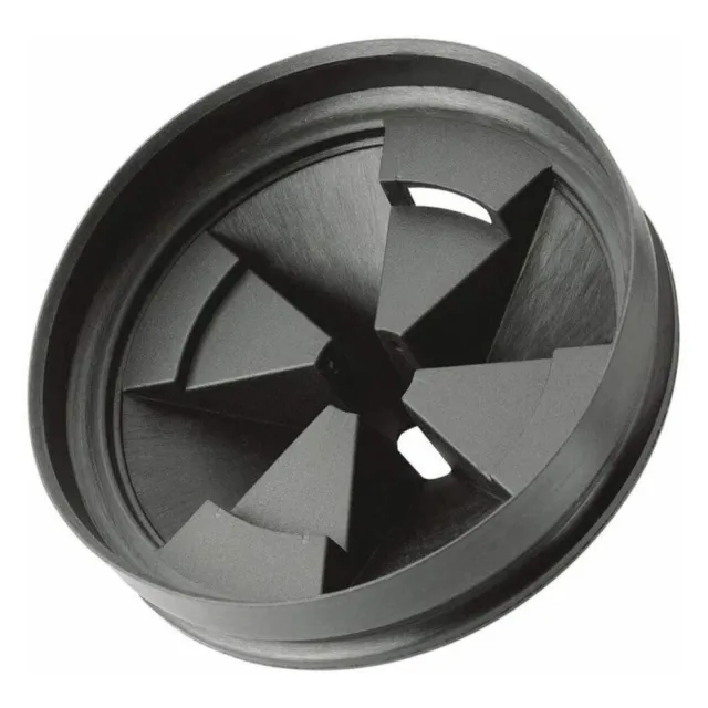 Protector de eliminación contra salpicaduras tapón de basura para InSinkErator goma negra 8 X 3,3 cm