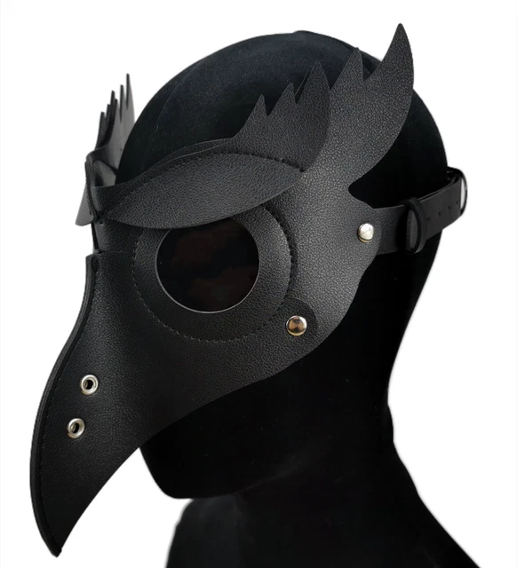 Pu Halloween Long Nosed Bird beak Clothing Steam Punk Plague Doctor Prom Mask