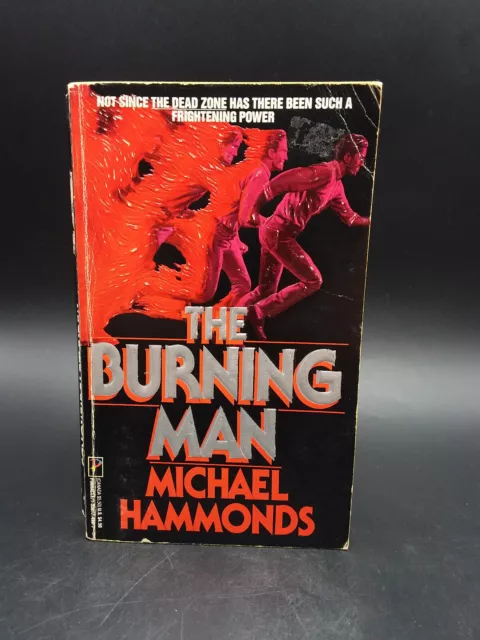 Michael Hammonds THE BURNING MAN vintage 1991 1st prtg PB