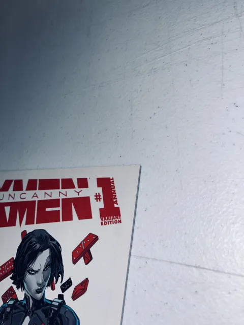 Uncanny X-Men Annual 1 Ken Lashley Domino Incentive Variant ~ 2016 Marvel Vf/Nm 2