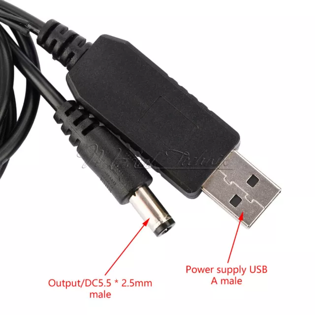 1-10 pz DC9V/12V 3A USB Power Boost Line Step-Up Decoy Cavo Supporto QC2.0/3.0 3