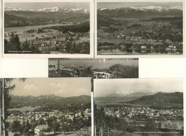 5 AK Krumpendorf am Wörthersee Kärnten 1189