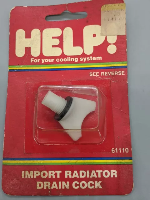 Help Radiator Drain Cock No. 61110-Free Shipping