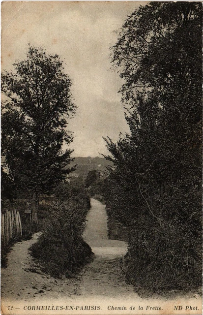 CPA Cormeilles en Parisis Chemin de la Frette FRANCE (1308892)