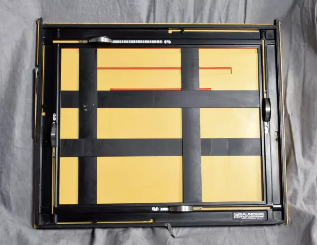 Saunders LPL 11x14 FOUR-BLADE PRECISION DARKROOM PRINTING EASEL EX