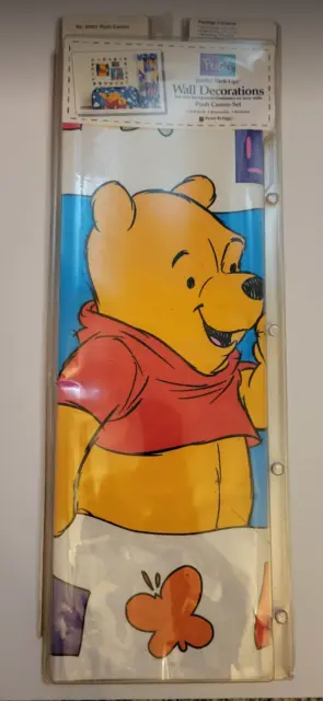 VTG Disney Winnie Pooh Jumbo Stick Ups Removable Self-Stick Wall Stickers - READ