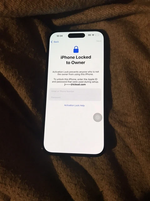 iPhone 14 Pro 128GB Black - Not Working For Parts Only - Read Description