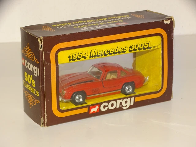 Miniature Mercedes 300 SL Roadster 1961 - Corgi Model Club 1:46 - Édition Collectionneur Neuve