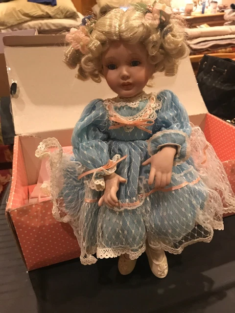 Paradise Galleries Porcelain Doll Victoria From The Treasury Collection