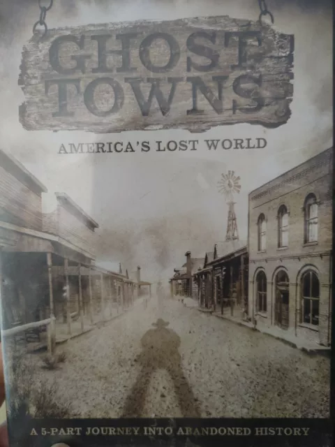 Ghost Towns (DVD, 2014) dock series of americas history