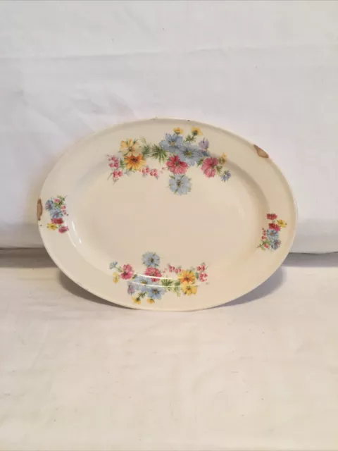 Edwin M. Knowles China Co. Antique Platter