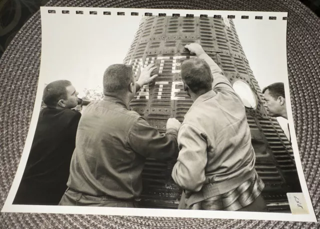 VTG Official US Air Force Photo. NASA Mercury - Missile Test Center 1960.