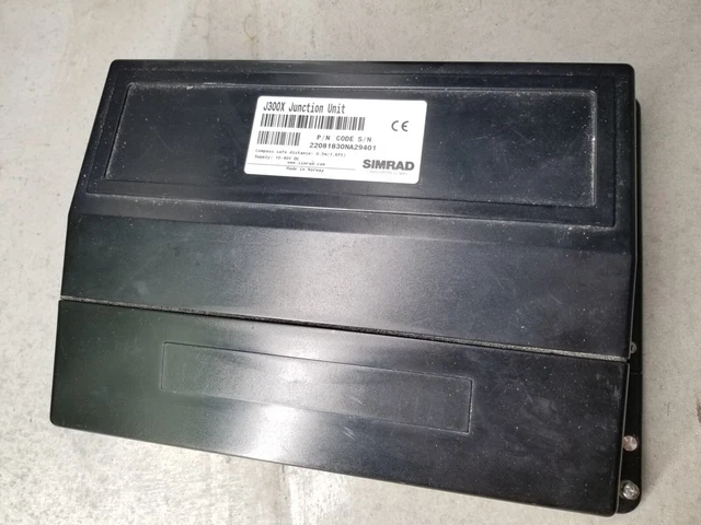 Simrad Robertson J300X 22081830 Autopilot Computer Junction Databox AP20 AP22 Simrad Robertson J300X 22081830 Autopilot Computer Junction Databox AP20 AP22