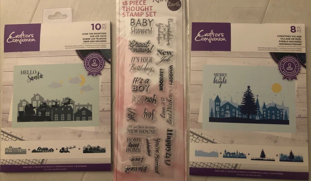 🌺Crafters Companion Stamp Sets