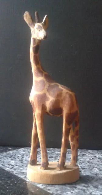 Giraffa in Legno, altezza 17 cm