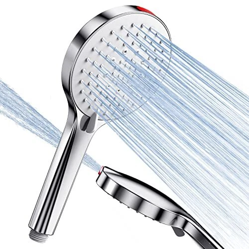 Pommeau Douche, AOKKR Universel Pommeau de Douche Haute Pression Amovible  Tête de Douche avec Flexible de Douche en Acier Inoxydable 1.5 M, Douchette  Economiseur d'eau pour Le Bain en destockage et reconditionné