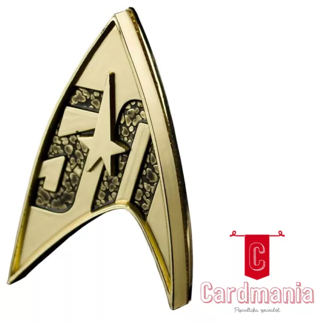 Star Trek: Original Series - 50th Anniversary 2" Magnetic Lapel Pin (QMx) | New