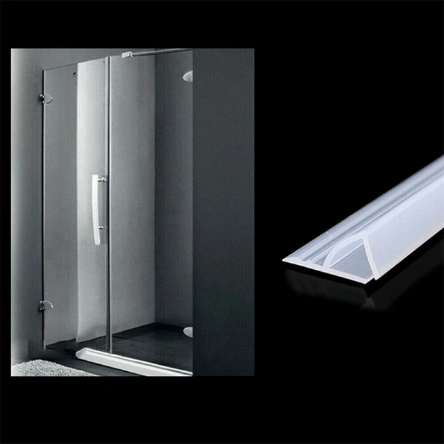 Tira de sellado tira parachoques oficina en casa 6 ~ 12 mm vidrio puerta pantalla puerta 2M