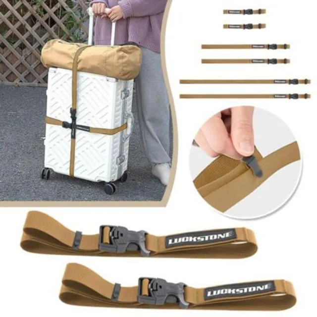 Nylon Luggage Buckle Strap Travel Accessories Cross Belt Packing  Baggage