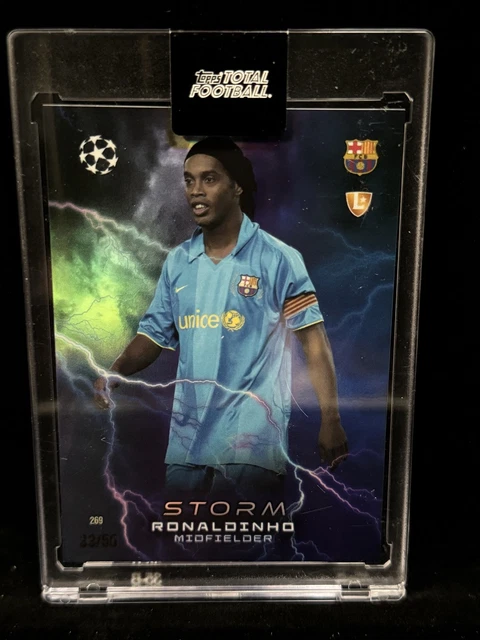 TOPPS TOTAL FOOTBALL 1/1 Ronaldinho EUR 700,00 - PicClick ES