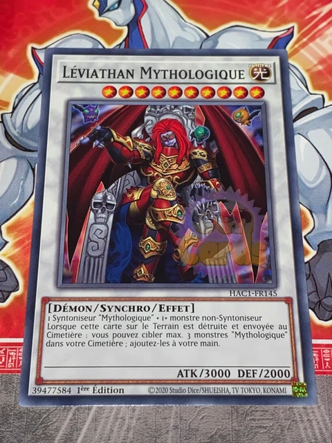 Yu-Gi-Oh! Carta Fabled Leviathan – HA03-EN026 – Hidden Arsenal 3 – 1st Edition – Segreta Rara - 3