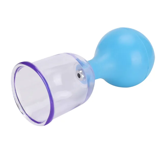 PC Rubber Ball Cupping Body Massage Vacuum Therapy Cupping Blue(1 ) BT5