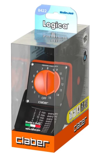Claber CENTRALINA PROGRAMMATORE IRRIGAZIONE TIMER 15 PROGRAMMI Aquauno 8422 2