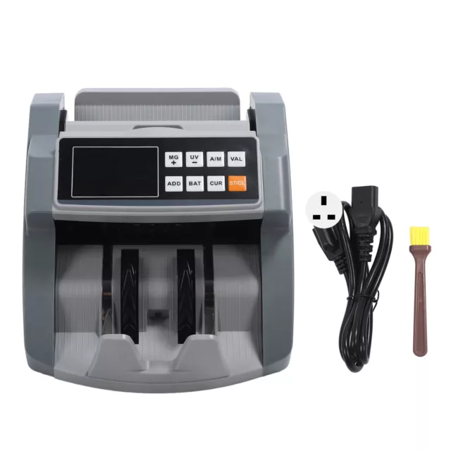 Money Counter Machine MG UG IR Banknote Bill Detector With LCD Display Tool WIK