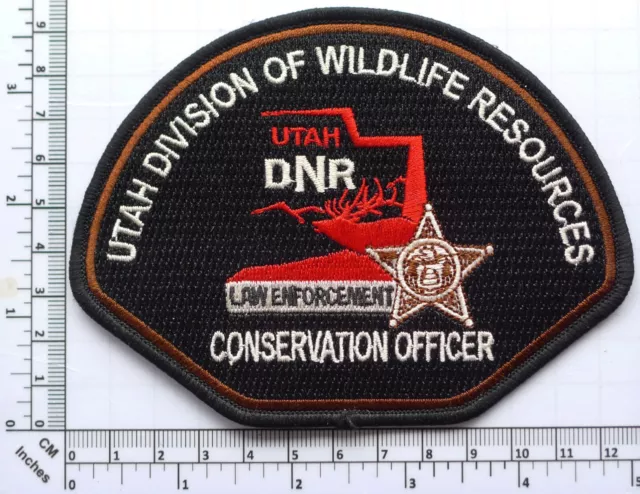 Utah Division of Wildlife Resources Conservation Officer Law Enforcement Patch